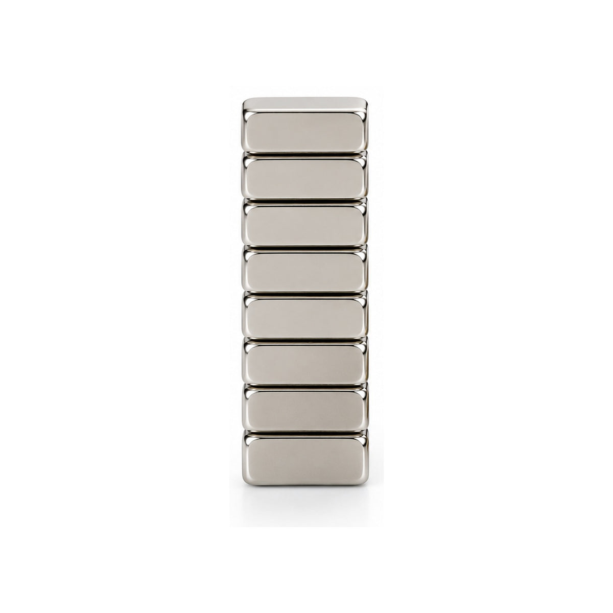 Radiator foil magnets 8x4x3 mm – Neodymium N50 – 8 pieces