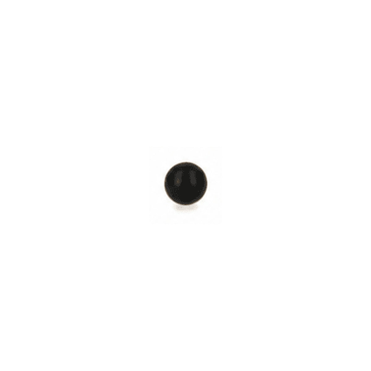 Aimant sphérique en néodyme Ø5 mm N52 époxy noir