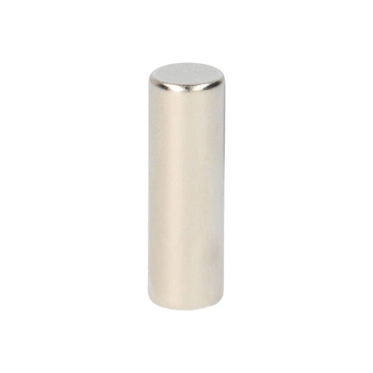 Aimant cylindrique en néodyme Ø 8 x 25 mm N45 NiCuNi