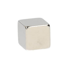 Neodymium Kubusmagneet 10 x 10 x 10 mm N45 NiCuNi