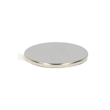 Aimant disque en néodyme Ø 15 x 1,5 mm N45 NiCuNi autocollant