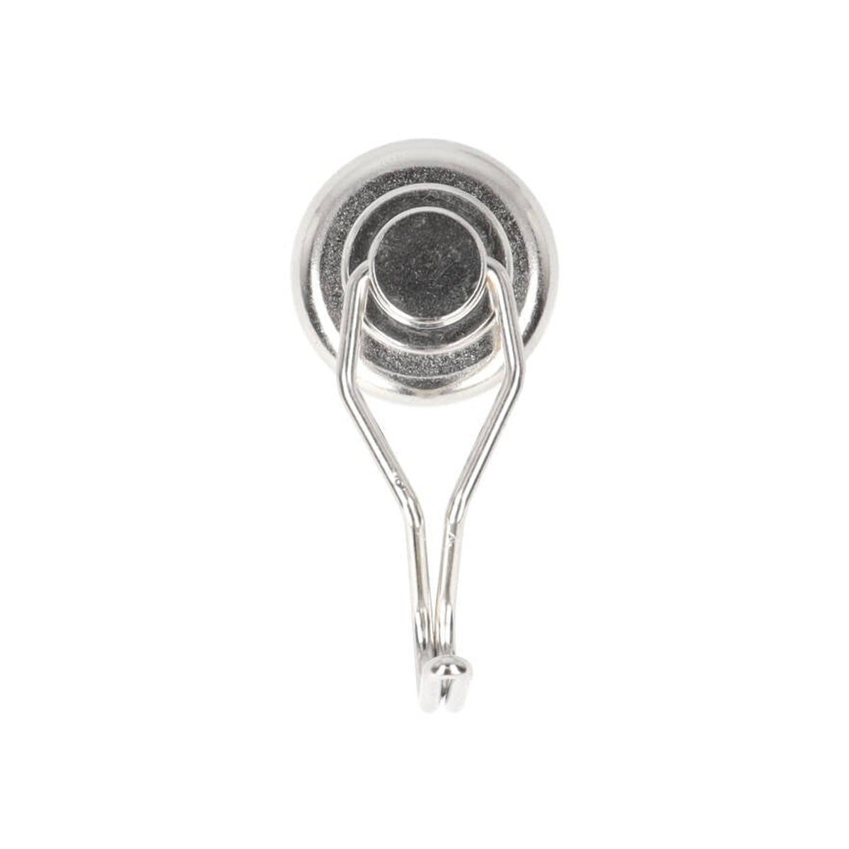 Neodym Hakenmagnet Ø32 x 7 mm frei drehbar N40 Stahltopf NiCuNi