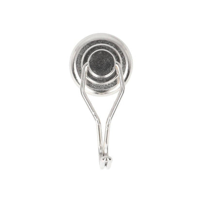 Neodym Hakenmagnet Ø32 x 7 mm frei drehbar N40 Stahltopf NiCuNi