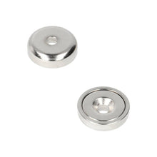 Neodymium Potmagneet Ø16 x 5 mm N40 NiCuNi boor-/verzinkgat