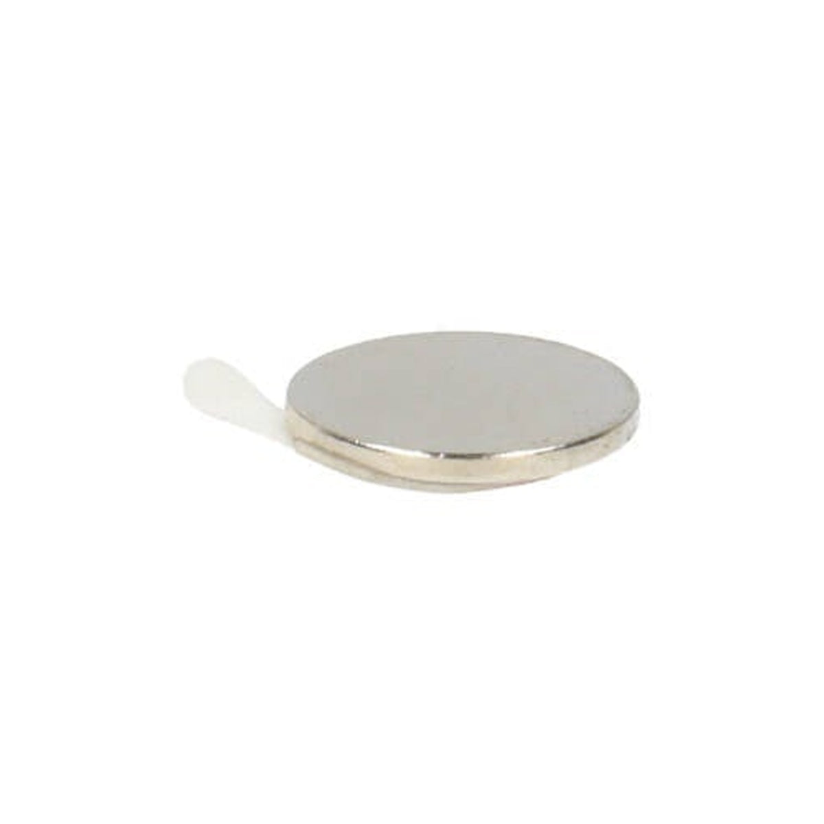 Neodymium Disc Magnet Ø11 x 1 mm N48 NiCuNi self-adhesive