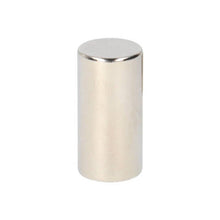 Neodymium Staafmagneet Ø10 x 20 mm N45 NiCuNi