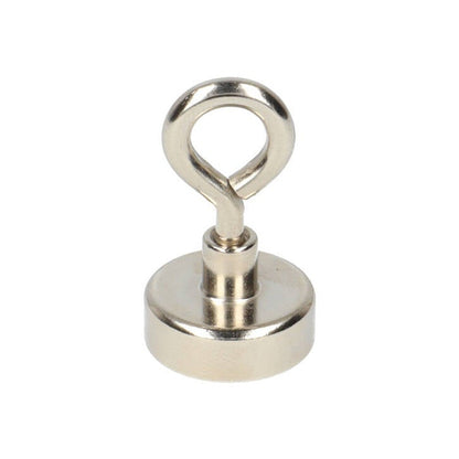 Aimant à œillet en néodyme Ø20 x 7 mm N40 pot en acier NiCuNi