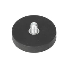 Neodymium Rubber Potmagneet Ø31 x 6 mm N40 draadstift M5