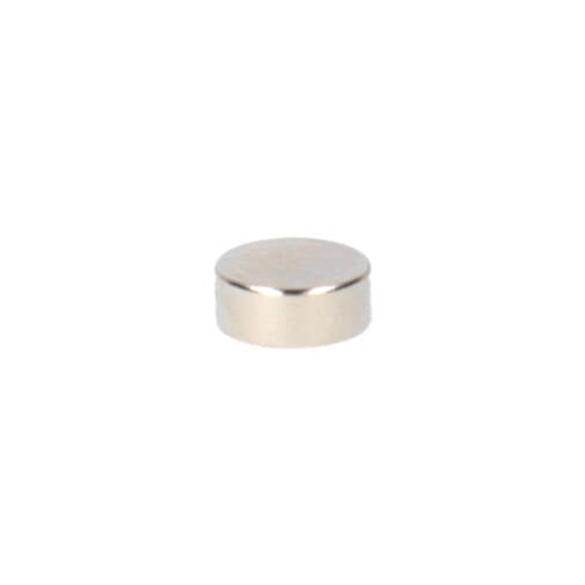 Aimant disque en néodyme Ø 6 x 2,5 mm N48 NiCuNi, magnétisé diamétralement