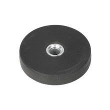 Neodymium Rubber Pot Magnet Ø31 x 6 mm N40 Internal Thread M5