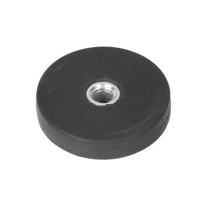 Neodym-Gummientopfmagnet Ø31 x 6 mm N40 Innengewinde M5