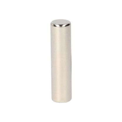 Aimant barreau en néodyme Ø10 x 50 mm N52 NiCuNi à aimantation diamétrale