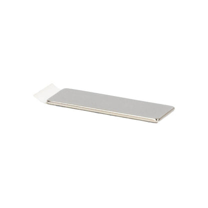 Aimant cubique en néodyme 30 x 10 x 1 mm N45 autocollant NiCuNi