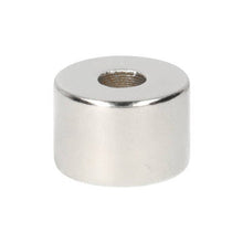 Neodymium Ringmagneet Ø15 x Ø5,1 x 10 mm N45 NiCuNi