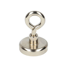 Neodymium Oogmagneet Ø32 x 8 mm N40 stalen pot NiCuNi