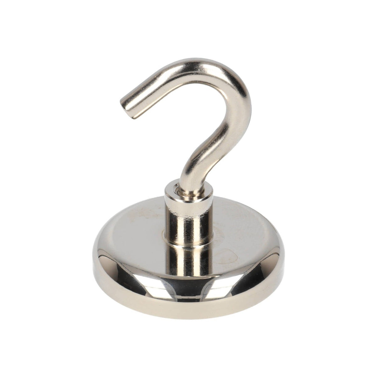 Neodym Hakenmagnet Ø40 x 8 mm N40 Stahltopf NiCuNi