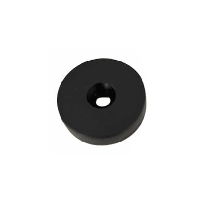 Aimant annulaire en néodyme Ø17,5 x Ø8,1 x 4,75 mm enrobé de plastique avec trou de perçage/fraisage