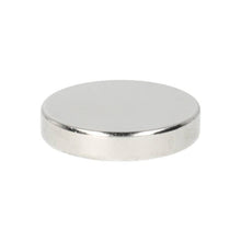 Aimant disque en néodyme Ø 25 x 5 mm N48 NiCuNi