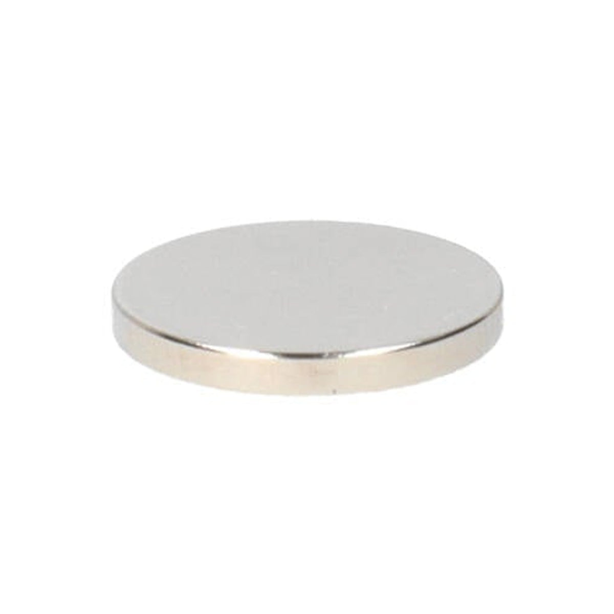 Aimant disque en néodyme Ø 12 x 1,5 mm N48 NiCuNi
