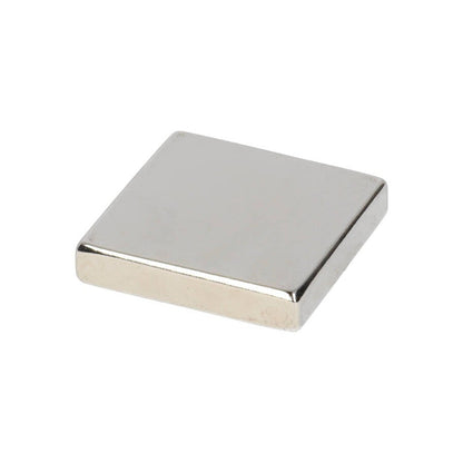 Neodymium Block Magnet 25 x 25 x 5 mm N45 NiCuNi