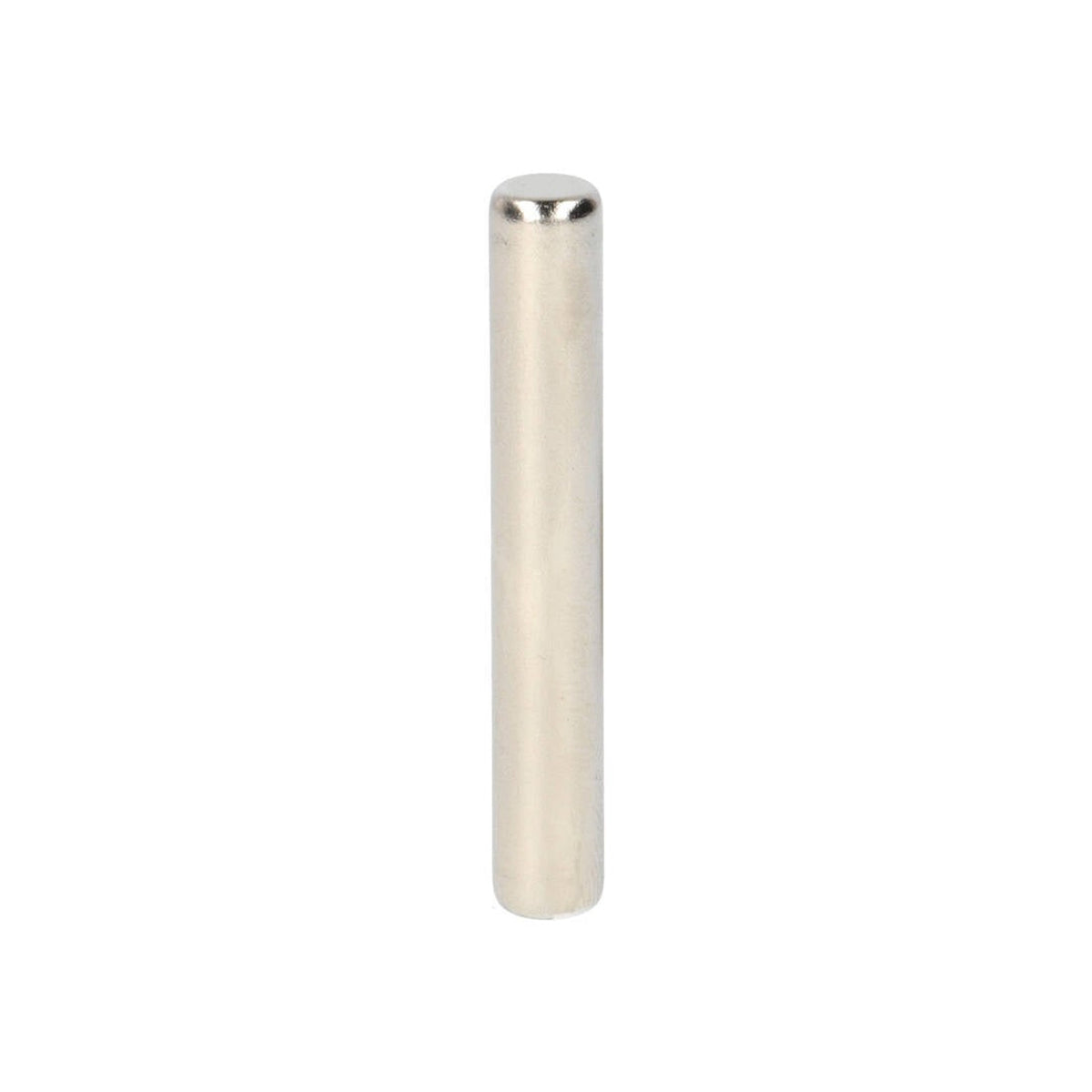 Aimant cylindrique en néodyme Ø 6 x 40 mm N48 NiCuNi