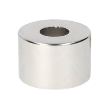 Aimant annulaire en néodyme Ø30 x Ø12 x 20 mm N50 NiCuNi