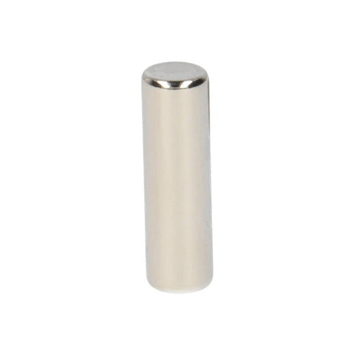 Aimant cylindrique en néodyme Ø 6 x 20 mm N48 NiCuNi