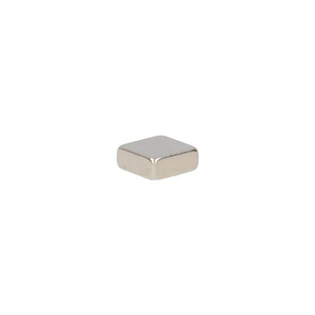 Aimant cubique en néodyme 5 x 5 x 2 mm N50 NiCuNi