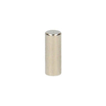 Aimant cylindrique en néodyme Ø 3 x 8 mm N50 NiCuNi