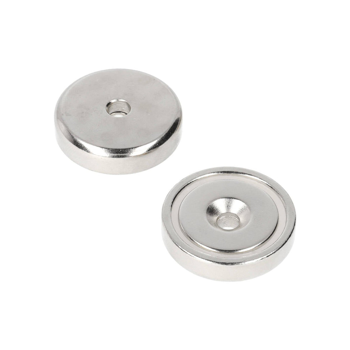 Neodymium Pot Magnet Ø32 x 7 mm N40 NiCuNi