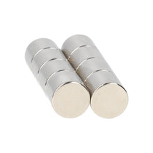 Aimant disque en néodyme Ø 12 x 12 mm N48 NiCuNi