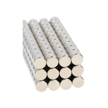 Neodymium Schijfmagneet Ø8 x 8 mm N48 NiCuNi