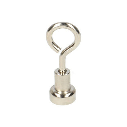 Aimant à œillet en néodyme Ø10 x 4,5 mm N40 pot en acier NiCuNi