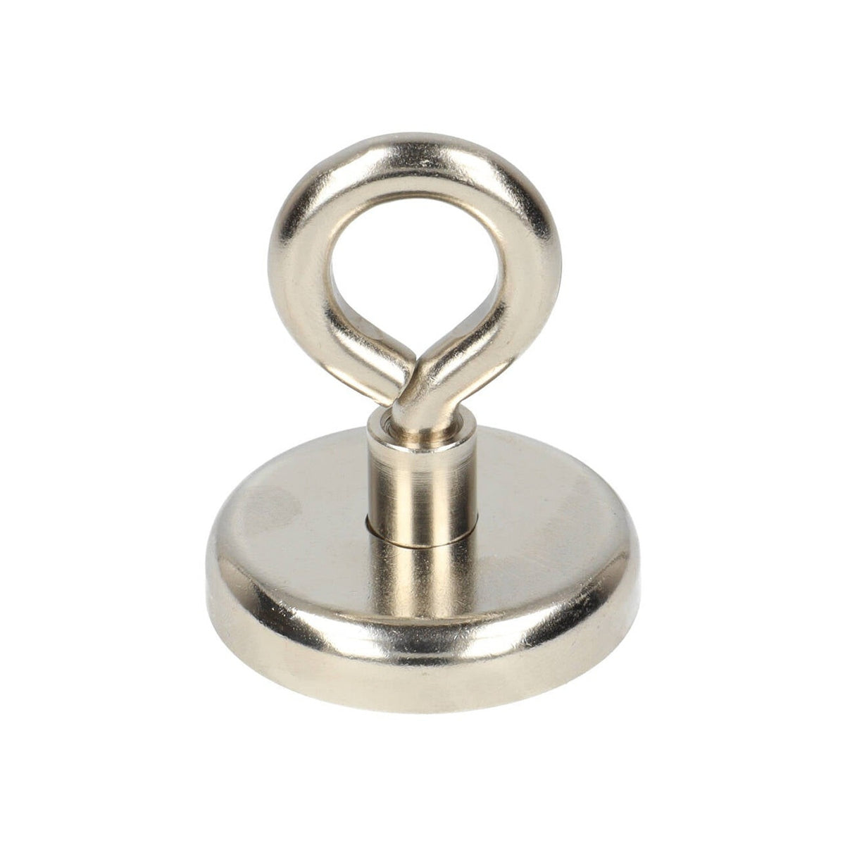 Aimant à œillet en néodyme Ø48 x 12 mm N40 pot en acier NiCuNi