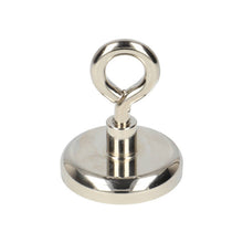 Neodymium Oogmagneet Ø40 x 8 mm N40 stalen pot NiCuNi