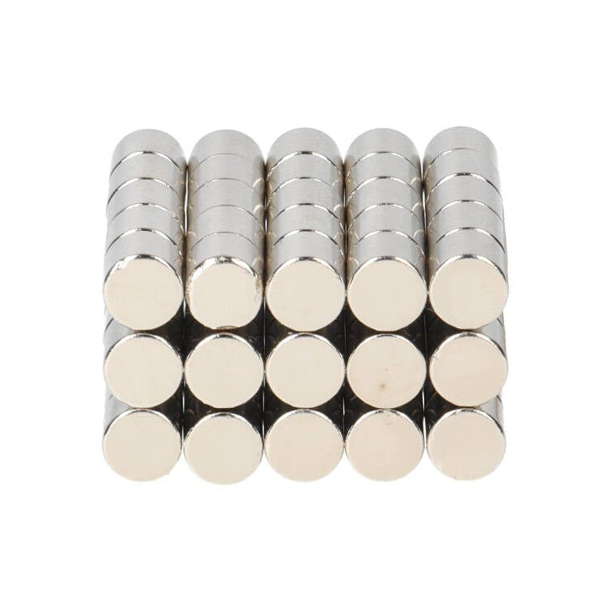 Neodymium Disc Magnet Ø5 x 5 mm N50 NiCuNi