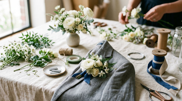 Magneten voor corsages en bruiloften