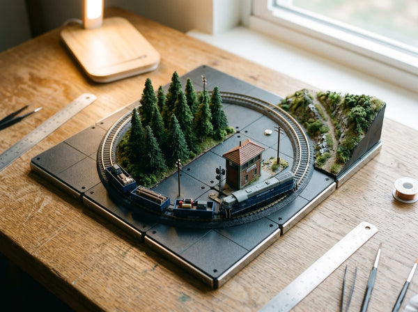 Magneten in modelbouw en diorama's