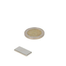 Neodymium Blokmagneet 20 x 10 x 2 mm N45 NiCuNi - Magnetenspecialist Import & Export B.V.