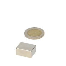 Neodymium Blokmagneet 20 x 15 x 10 mm N48 NiCuNi - Magnetenspecialist Import & Export B.V.