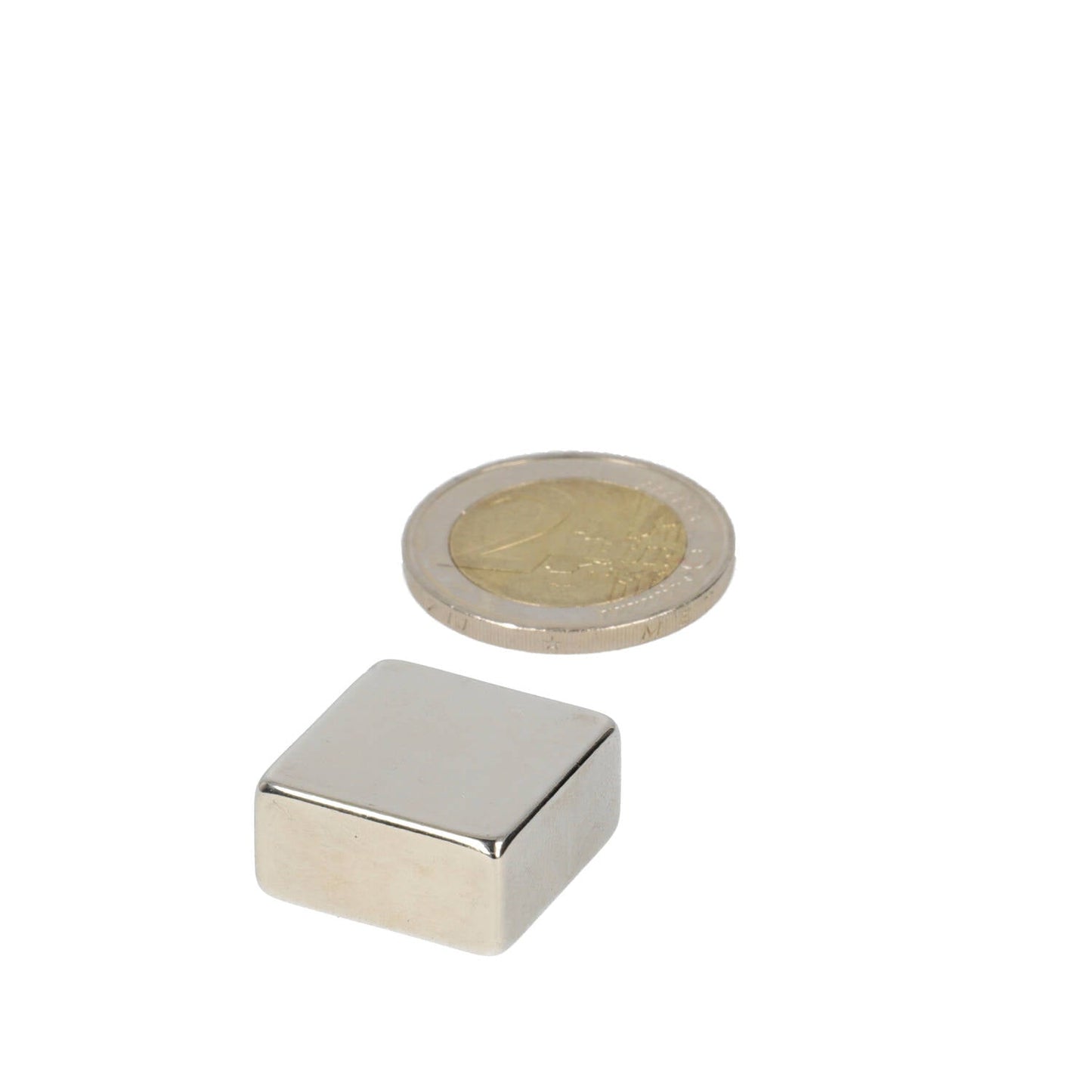 Neodymium Blokmagneet 20 x 20 x 10 mm N48 NiCuNi - Magnetenspecialist Import & Export B.V.