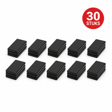 Neodymium blokmagneet 30x15x2 mm N42 Epoxy – 30 stuks - Magnetenspecialist Import & Export B.V.