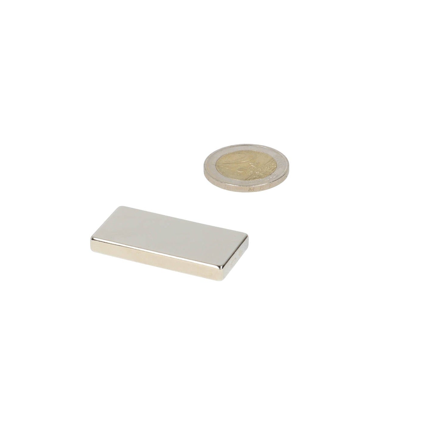 Neodymium Blokmagneet 40 x 20 x 5 mm N45 NiCuNi - Magnetenspecialist Import & Export B.V.