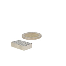 Neodymium Blokmagneet 7 x 6 x 2 mm N48 NiCuNi - Magnetenspecialist Import & Export B.V.
