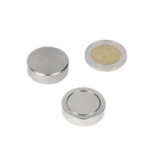 Neodymium Potmagneet Ø25 x 8 mm N40 NiCuNi om te verlijmen - Magnetenspecialist Import & Export B.V.