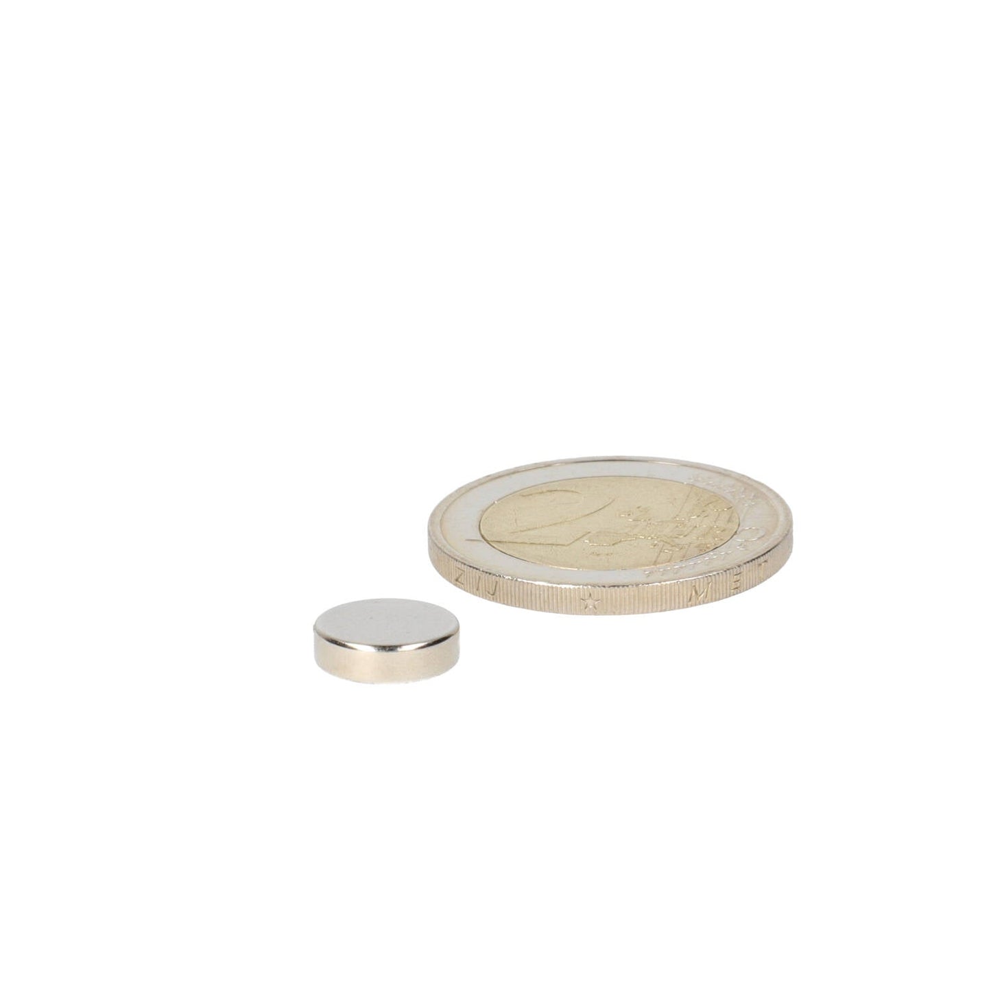 Neodymium Schijfmagneet Ø10 x 3 mm N48 NiCuNi - Magnetenspecialist Import & Export B.V.