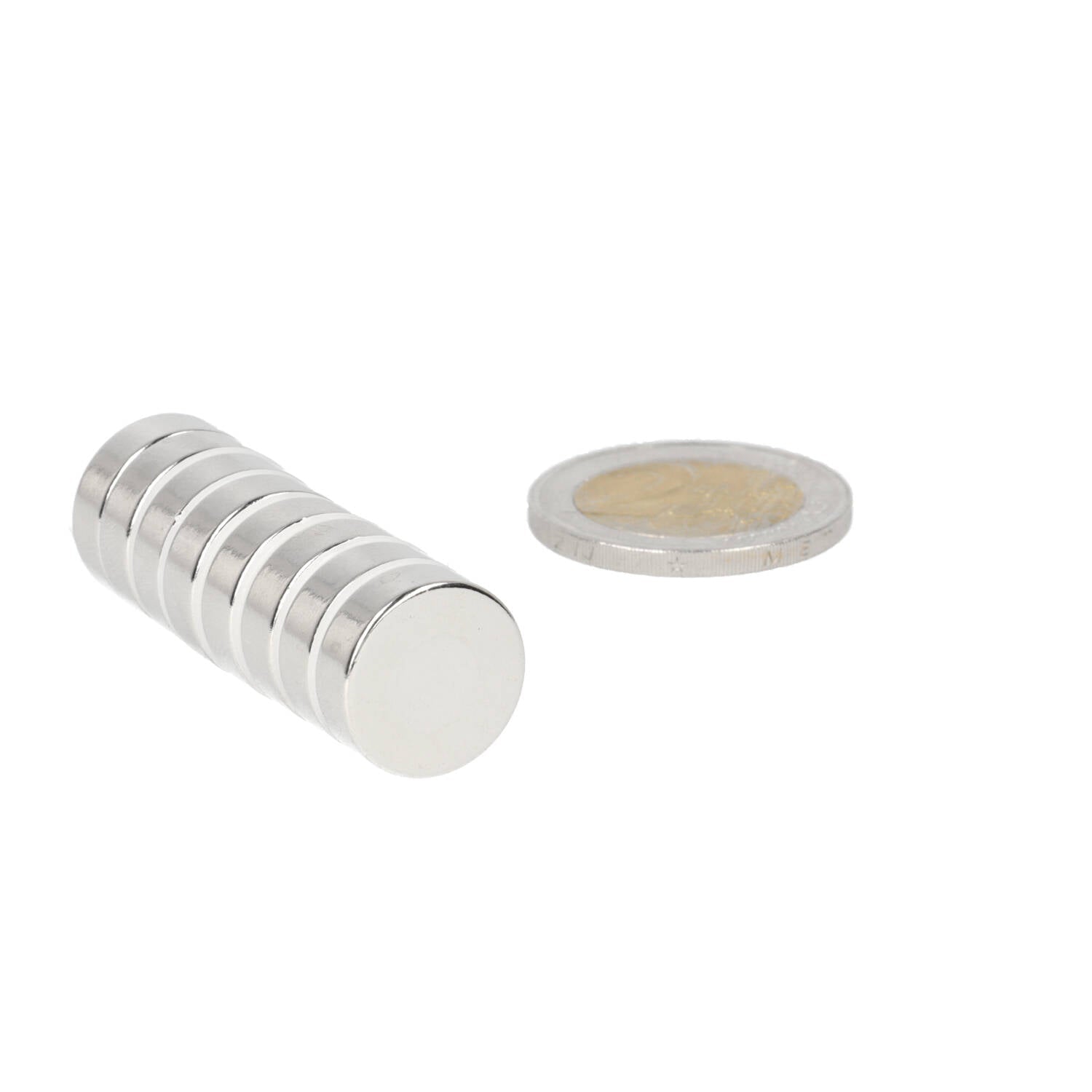 Neodymium Schijfmagneet Ø15 x 5 mm N48 NiCuNi - Magnetenspecialist Import & Export B.V.