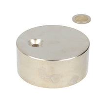 Neodymium Schijfmagneet Ø80 x 35 mm N48 NiCuNi met met boor-/verzinkgat - Magnetenspecialist Import & Export B.V.