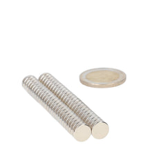 Neodymium Schijfmagneet Ø9 x 3 mm N48 NiCuNi - Magnetenspecialist Import & Export B.V.