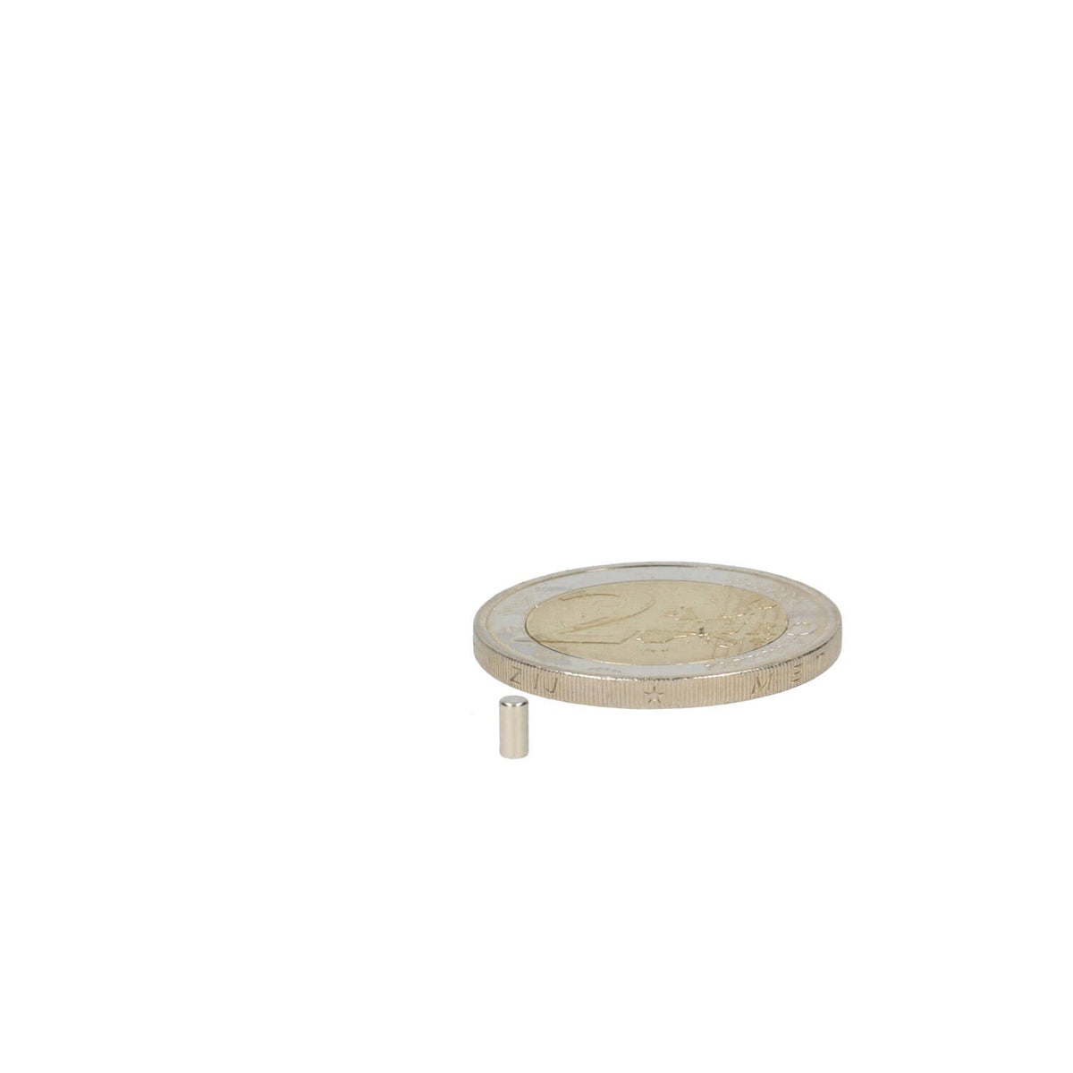 Neodymium Staafmagneet Ø2 x 4 mm N50 NiCuNi - Magnetenspecialist Import & Export B.V.